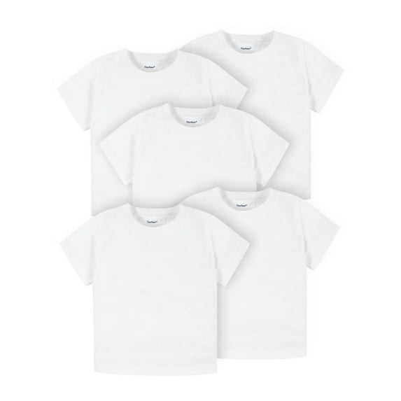 Gerber Baby & Toddler Boy or Girl Gender Neutral 5-Pack Short Sleeve Tee