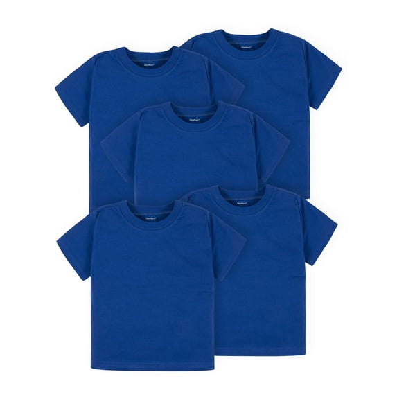 Gerber Baby & Toddler Neutral 5-Pack Short Sleeve Tee