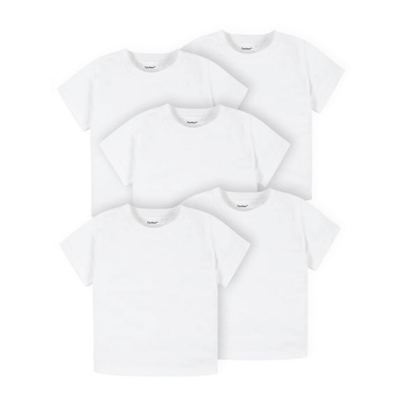 Gerber Baby & Toddler Neutral 5-Pack Short Sleeve Tee