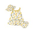 thumbnail image 1 of Gerber Baby & Toddler Girl Dress, Diaper Cover & Sun Hat Outfit Set, 3-Piece, (Newborn - 5T), 1 of 14