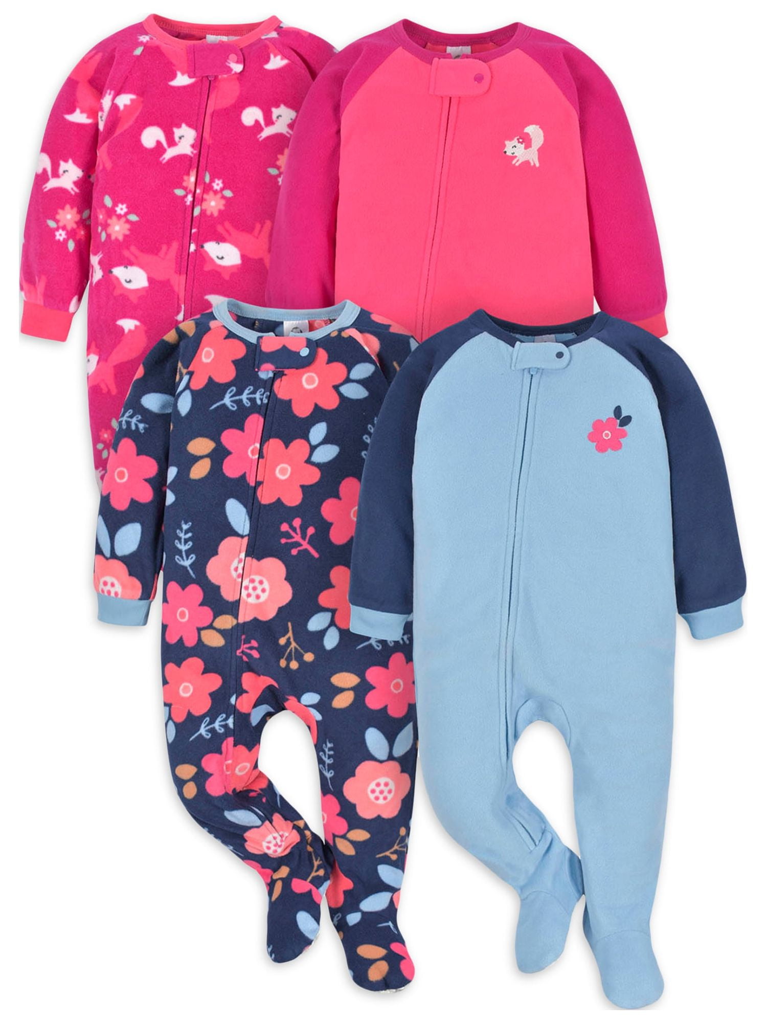 Baby girl blanket deals sleepers