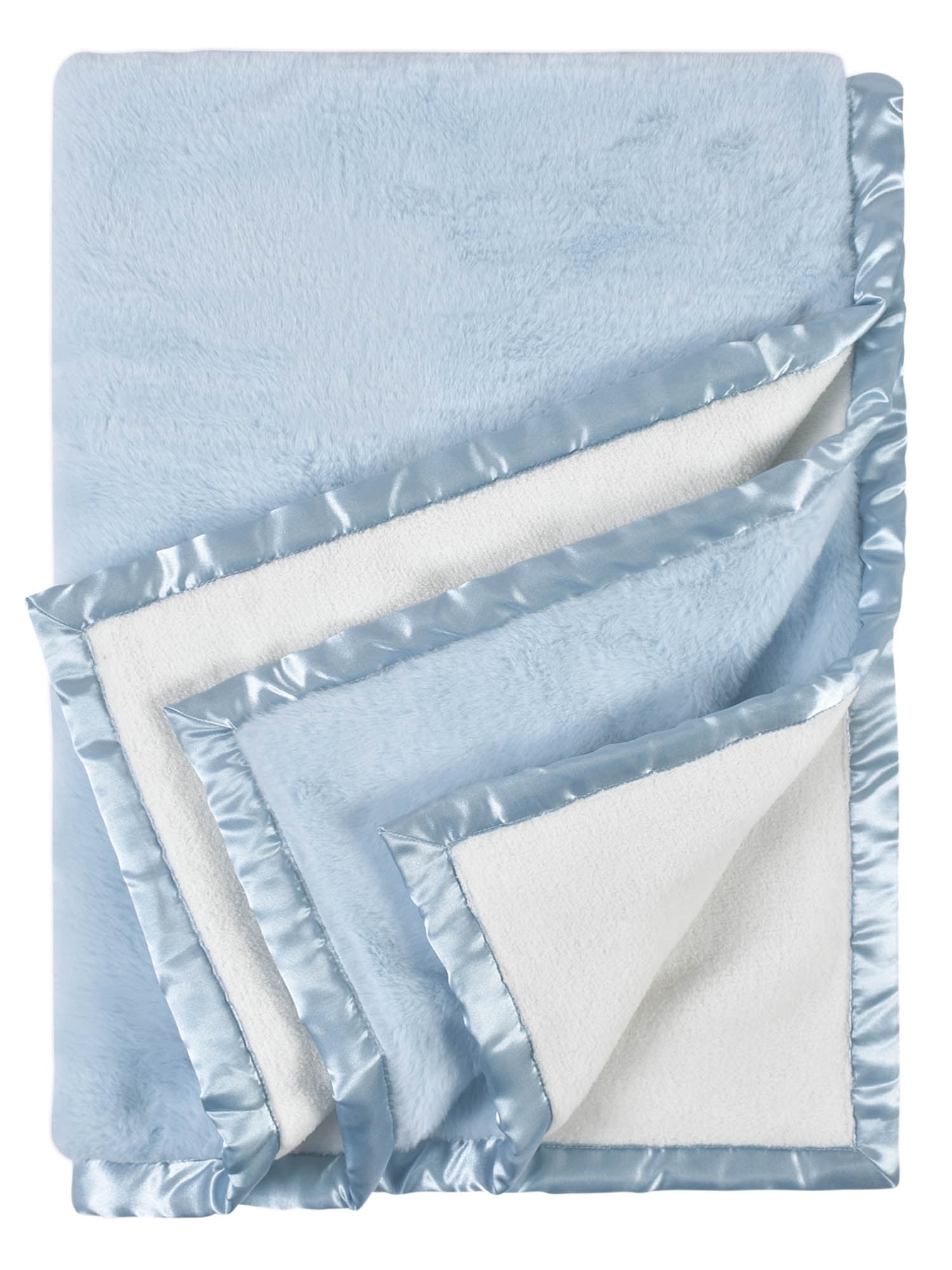 Gerber Baby & Toddler Girl or Boy Unisex Ultra Soft Plush Blanket with  Satin Trim
