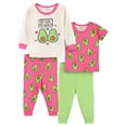 thumbnail image 1 of Gerber Baby & Toddler Neutral Snug Fit Cotton Pajamas, 4-Piece, 12 Months - 5T, 1 of 12