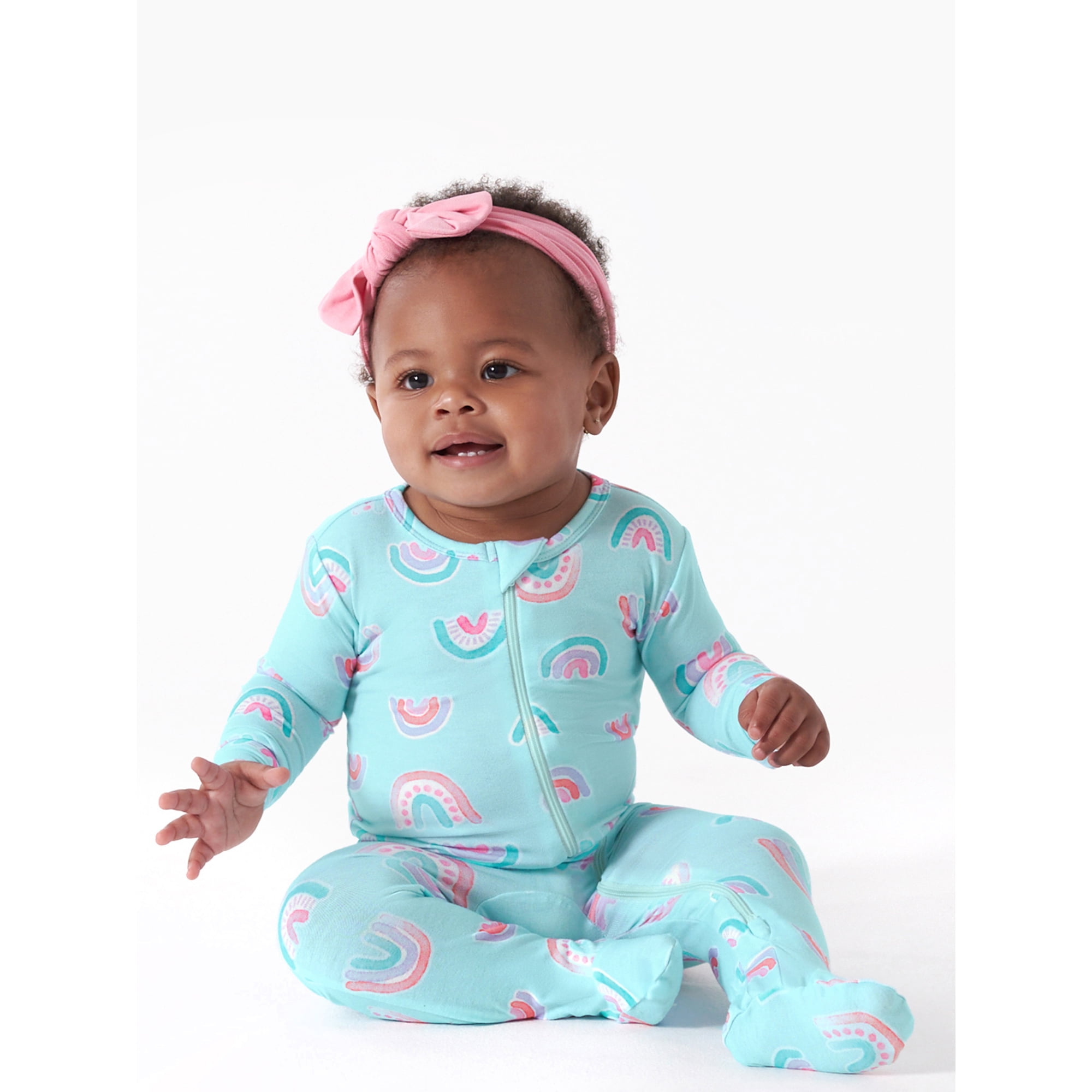 Gerber Unisex Baby Toddler Buttery-Soft Snug Fit Footed Pajamas with Viscose Made with Eucalyptus