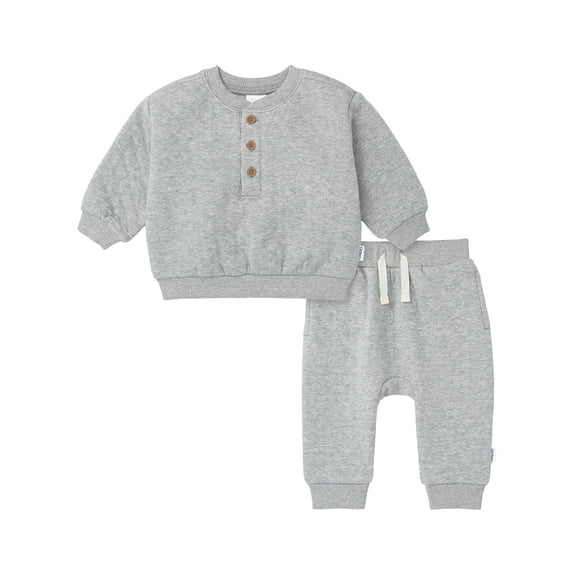 Gerber Baby and Toddler Boy 2pc Outfit Set, Sizes (0-3 Months - 5T)