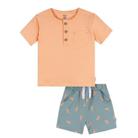 Gerber Baby and Toddler Boy Outfit Set (12 Months - 5T)