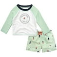 thumbnail image 1 of Gerber Baby and Toddler Boy Rashguard Set, 2-Piece, Sizes 0-3 Months - 5T, 1 of 8