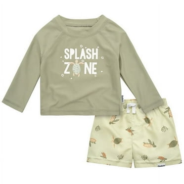 Gerber Baby and Toddler Boy Rashguard Set, 2-Piece, Sizes 0-3 Months - 5T