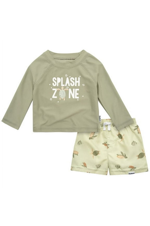 Baby and Toddler Boy Rashguard Set, 2-Piece, Sizes 0-3 Months - 5T