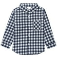 thumbnail image 1 of Gerber Baby and Toddler Boy Woven Plaid Shirt, Sizes 12 Months - 5T, 1 of 8