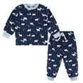 thumbnail image 1 of Gerber Baby and Toddler Boys Fleece Pajamas, 2 Piece, Sizes 12 Months - 5T, 1 of 8