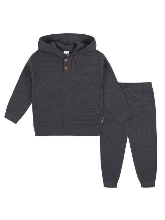 Baby and Toddler Boys Sweater Knit Set, 2 Piece, Size 12 Months - 5T