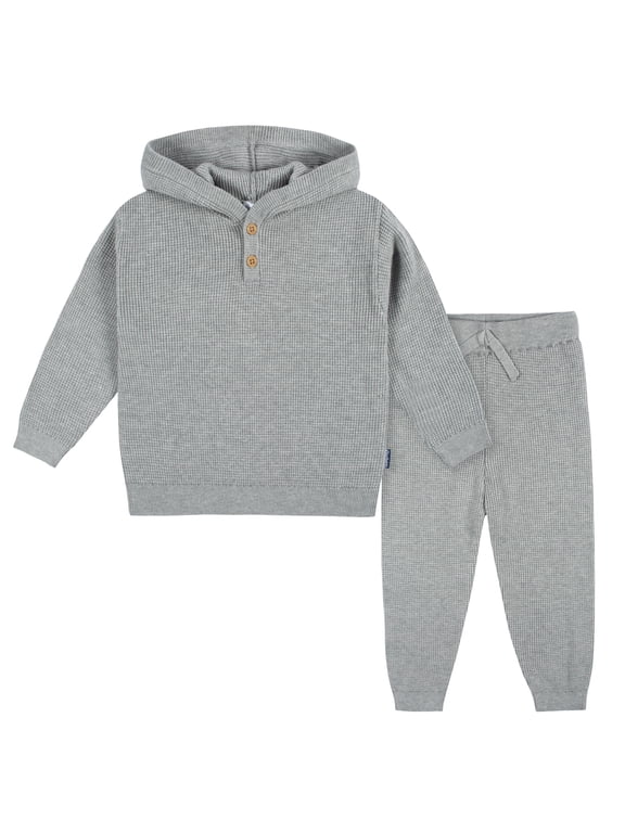 Baby and Toddler Boys Sweater Knit Set, 2 Piece, Size 12 Months - 5T