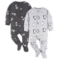 thumbnail image 1 of Gerber Baby and Toddler Gender Neutral Blanket Sleeper, 2 Pack, Sizes 0-3 Months - 5T, 1 of 8