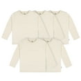 thumbnail image 1 of Gerber Baby and Toddler Gender Neutral Premium Long Sleeve T-Shirts, 5 Pack, Sizes 6-9 Months - 5T, 1 of 8