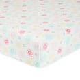 thumbnail image 1 of Gerber Baby and Toddler Girl Organic Cotton Fitted Crib Sheet, Multicolor, 1 of 3