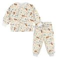 thumbnail image 1 of Gerber Baby and Toddler Girls Fleece Pajamas, 2 Piece, Size 12 Months - 5T, 1 of 8