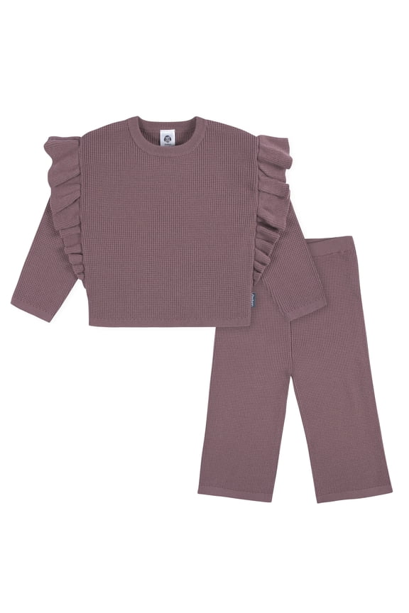 Baby and Toddler Girls Sweater Knit Set, 2 Piece, Size 12 Months - 5T