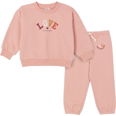 Gerber Baby and Toddler Neutral Fleece Outfit Set, 2-Piece, Sizes Newborn - 5T