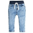 thumbnail image 1 of Gerber Baby and Toddler Neutral Rib Waist Skinny Jean, Sizes 12M-5T, 1 of 8