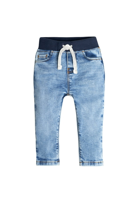 Baby and Toddler Neutral Rib Waist Skinny Jean, Sizes 12M-5T