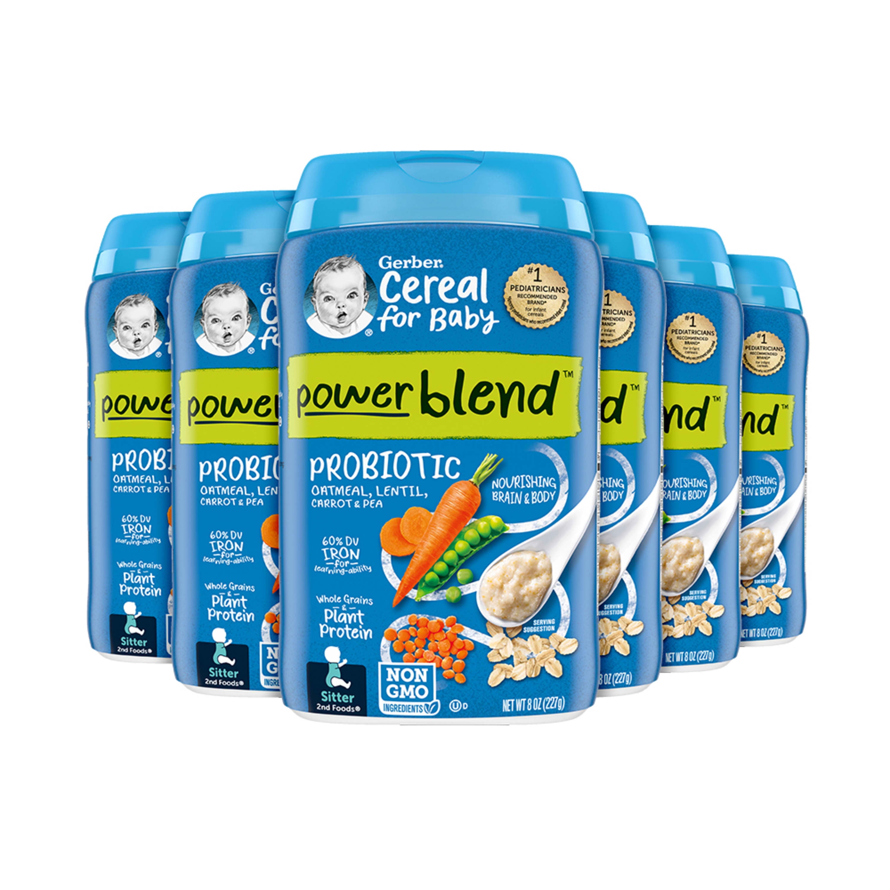 Gerber probiotic oatmeal 2025