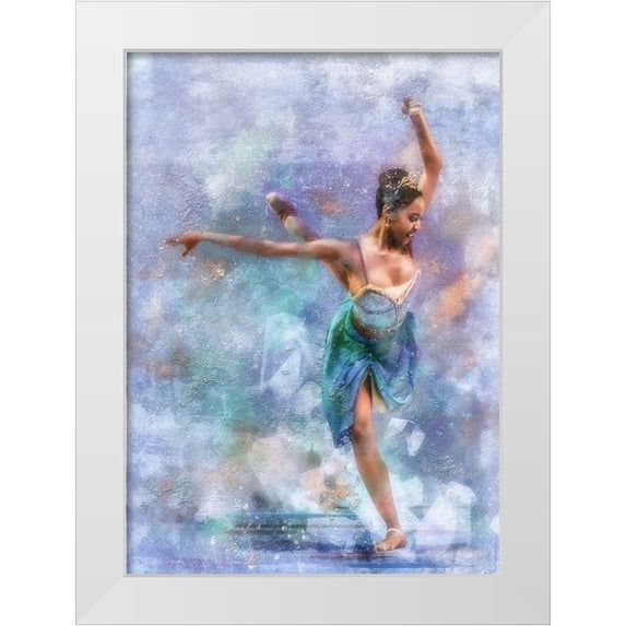 Gerber, Charlaine 11x14 White Modern Wood Framed Museum Art Print Titled - AABthe Egyptian DanceraB.A
