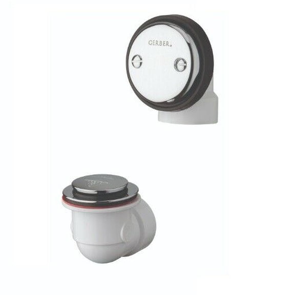Gerber Classics 41-542 Auto Trip Bath Drain for Schedule 40 PVC (Less Tubing)
