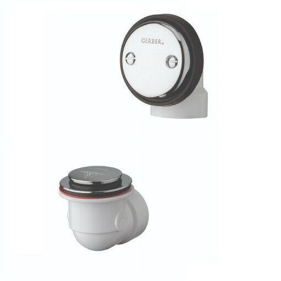 Gerber Classics 41-542 Auto Trip Bath Drain for Schedule 40 PVC (Less Tubing)