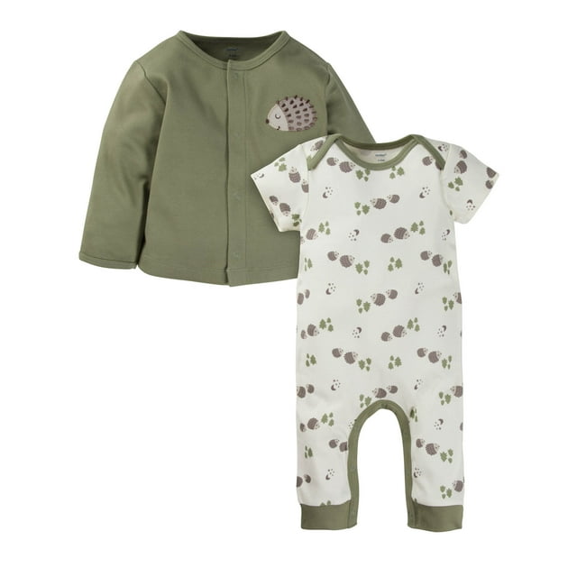 Gerber Coverall and Cardigan Set, 2pc (Baby Boys)