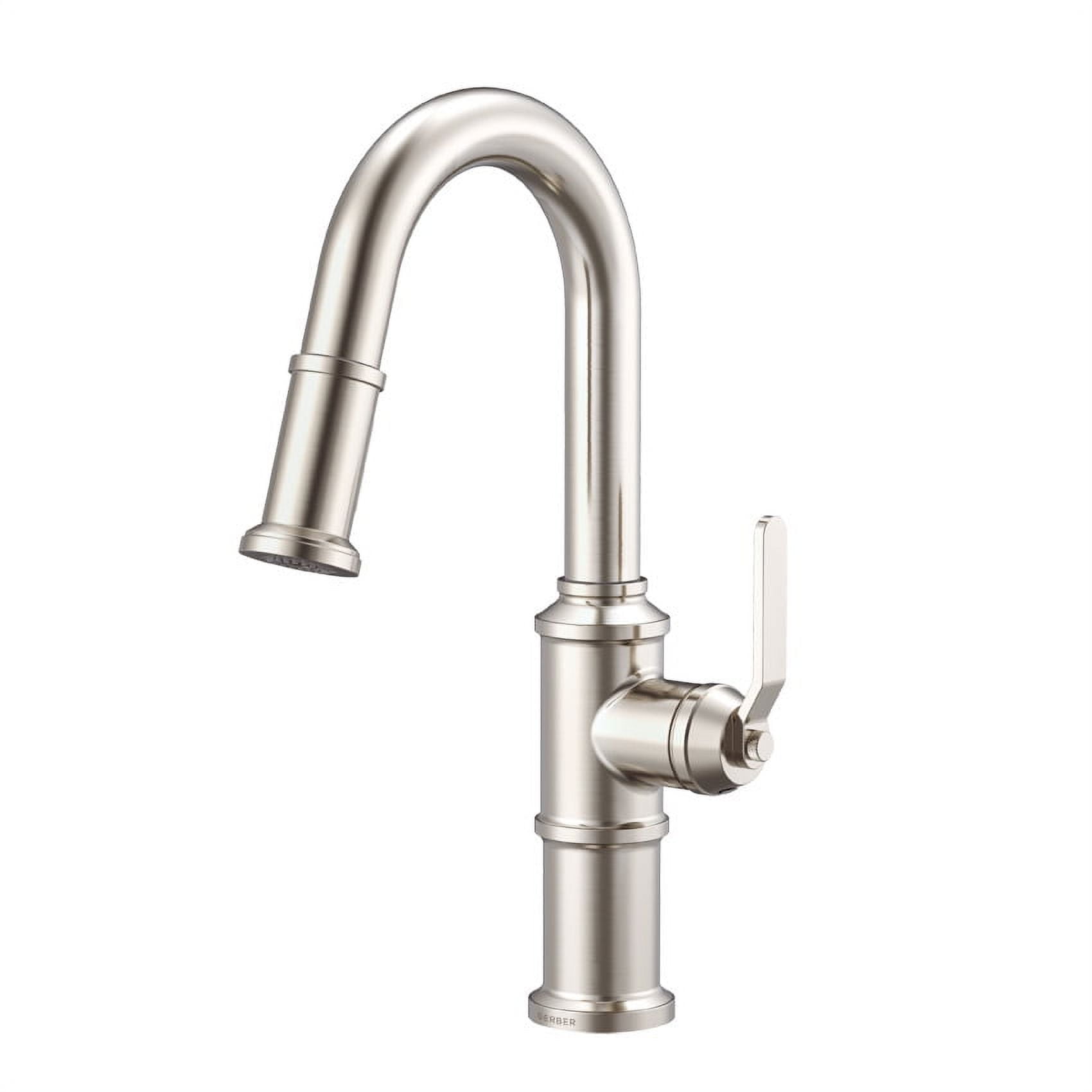 Gerber D150537 Kinzie 1.75 GPM Single Hole Pull Down Bar Faucet
