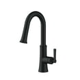 thumbnail image 1 of Gerber D150579 Northerly 1.75 GPM Single Hole Pull Down Kitchen Faucet - Black, 1 of 7
