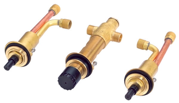 Elegant Brass 3" Adjustable Widespread Roman Tub Rough-In Valve