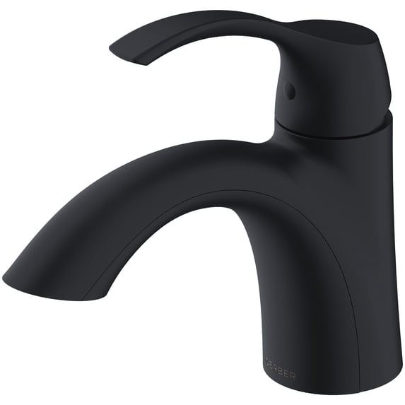 Gerber D222522BS Single Hole Bathroom Faucet From The Antioch Collection (Valve Included)