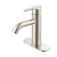 thumbnail image 1 of Gerber D225458 Parma 1.2 GPM Single Hole Bathroom Faucet - Nickel, 1 of 7