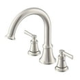 thumbnail image 1 of Gerber D300979t Northerly Deck Mounted Roman Tub Filler - Nickel, 1 of 7