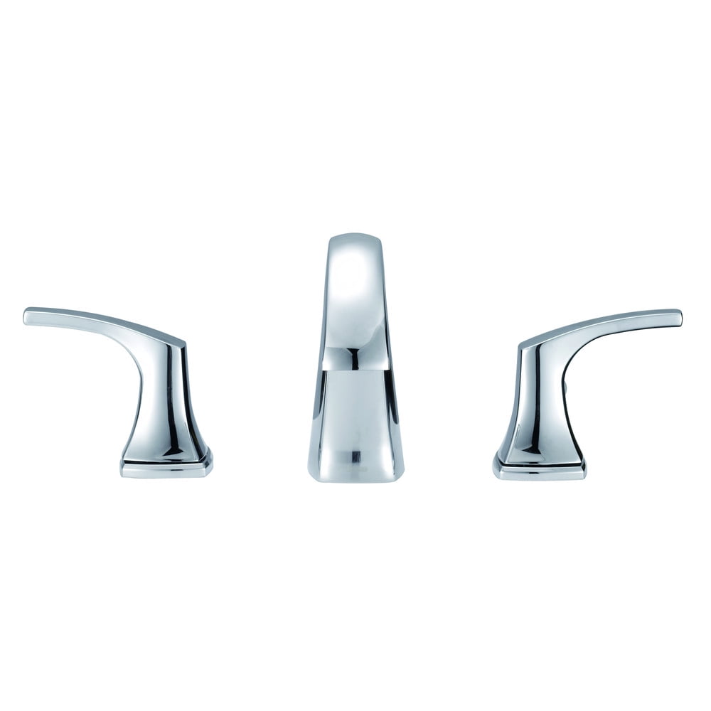 Vaughn Chrome Widespread Bathroom Faucet with Drain Assembly