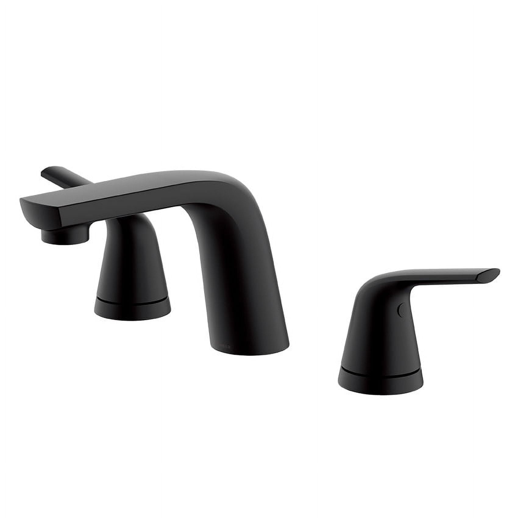 Gerber D304134 Lemora 1.2 GPM Widespread Bathroom Faucet Black