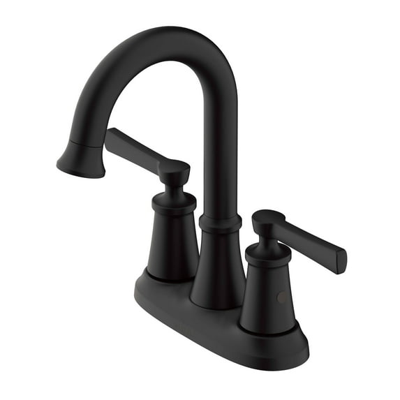 Gerber D307079 Northerly 1.2 GPM Centerset Bathroom Faucet - Black