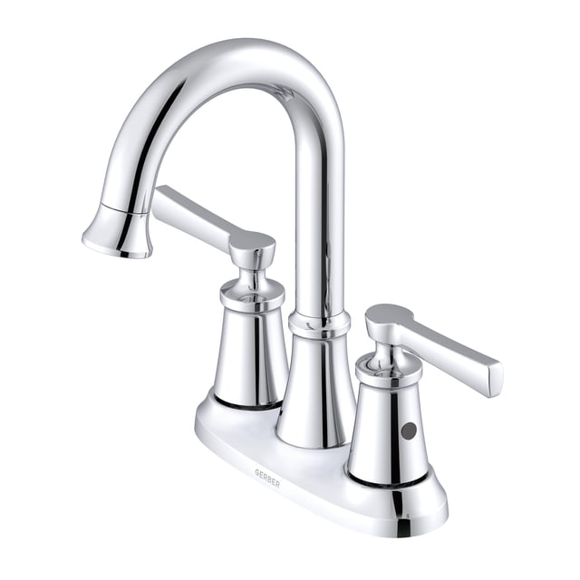 Gerber Mid-Town Single-Handle Bathroom Faucet In Chrome - Modern Lavatory Sink Faucet