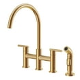 thumbnail image 1 of Gerber D424458 Parma 1.75 GPM Deck Mounted Bridge Faucet - Bronze, 1 of 7
