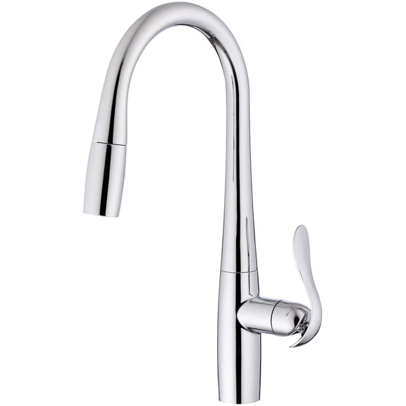Gerber D454012 Selene 1.75 GPM Single Hole Pull Down Kitchen Faucet - Chrome