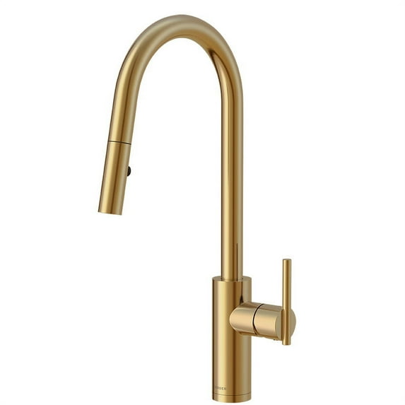 Gerber D454058 Parma 1.75 GPM Single Hole Pull Down Kitchen Faucet - Bronze