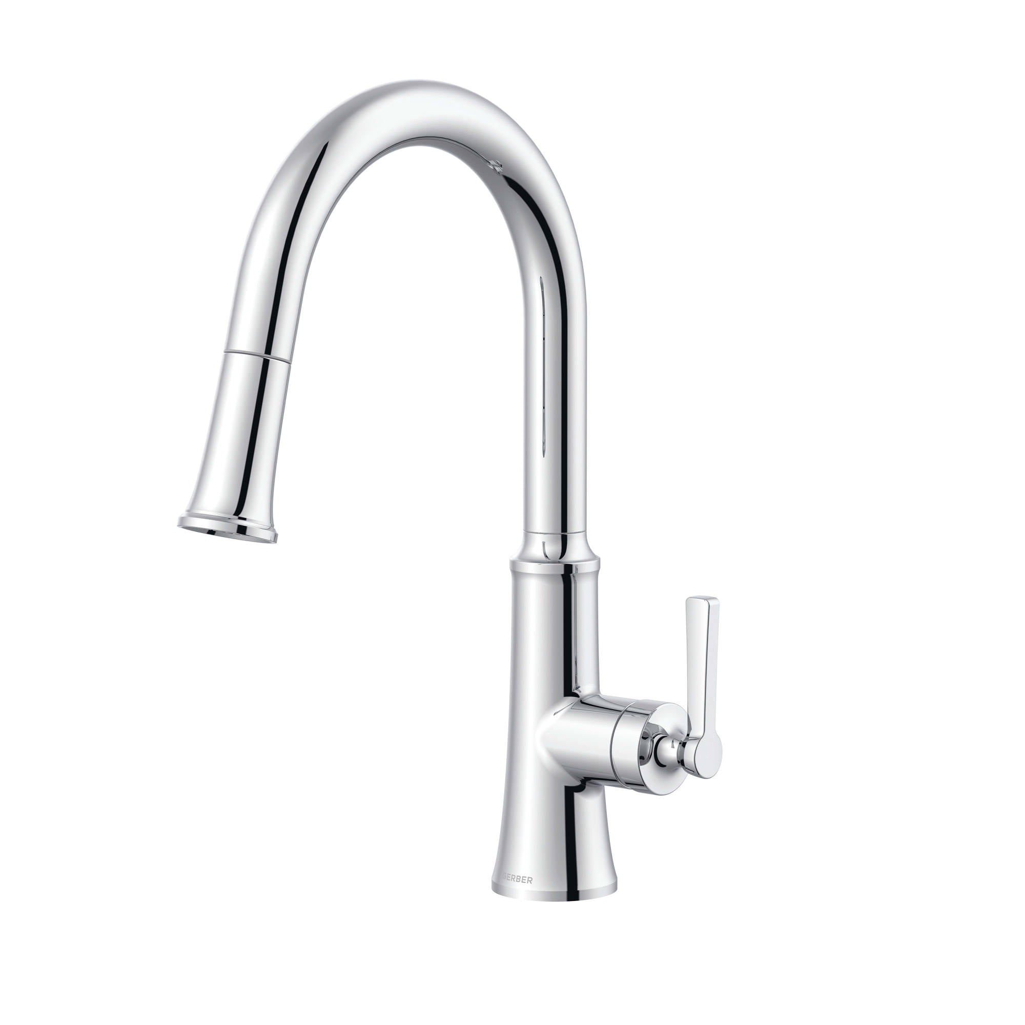 Gerber D454079 Northerly 1.75 GPM Single Hole Pull Down Kitchen Faucet - Chrome