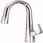 Gerber D454419 Vaughn 1.75 GPM Single Hole Pull Down Kitchen Faucet - Chrome