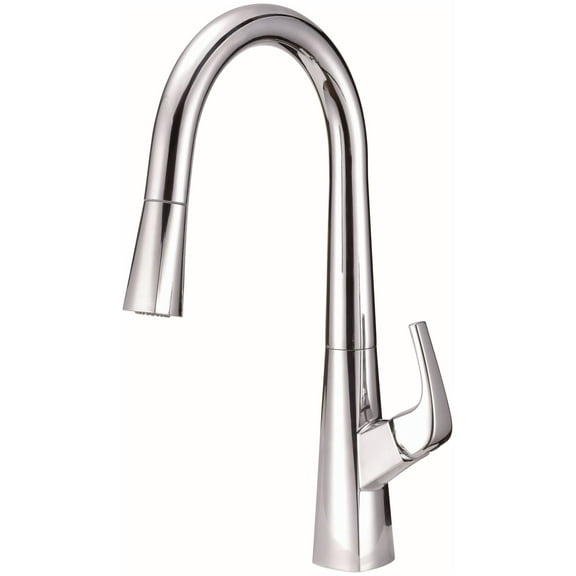 Gerber D454419 Vaughn 1.75 GPM Single Hole Pull Down Kitchen Faucet - Chrome