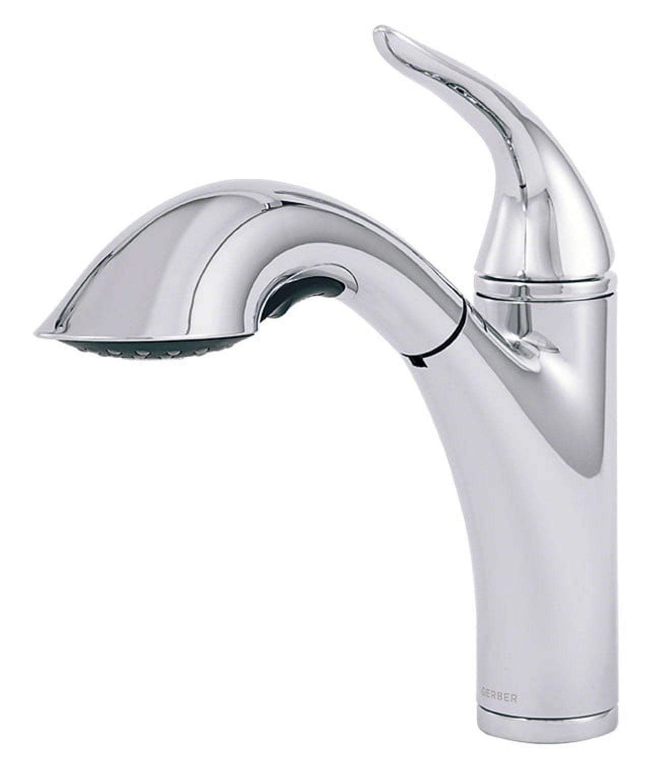 Antioch Chrome Single Handle Pull-Out Kitchen Faucet