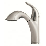 Gerber D455221 Antioch 1.75 GPM Single Hole Pull Out Kitchen Faucet - Stainless Steel