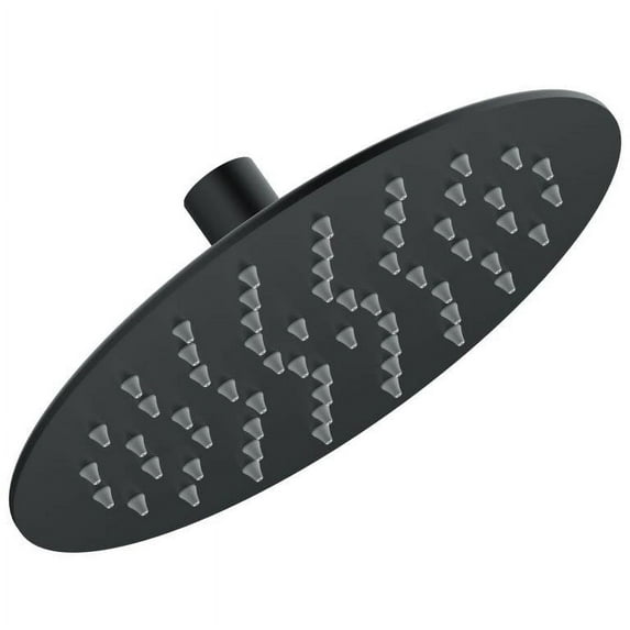 Gerber D460069 Drench Round 1.75 GPM Single Function Shower Head - Black