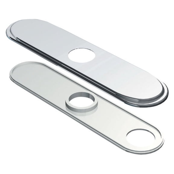 Danze D493172 8" Single Hole Centerset Escutcheon Plate - Chrome